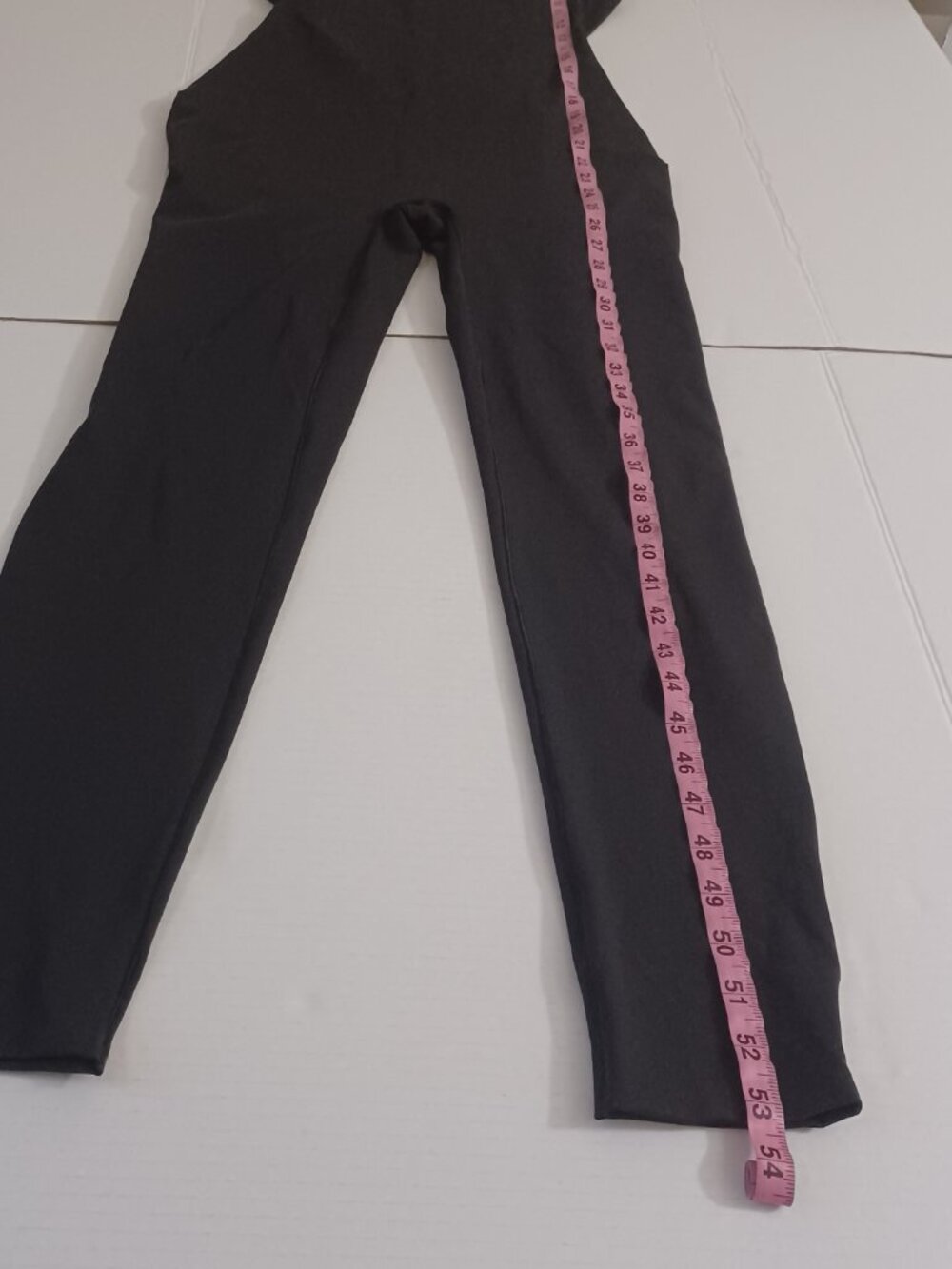 SKIMS ALL IN ONE MOCK NECK SLEEVELESS JUMPSUIT ONX SIZE LARGE STYLE# BS-BSF-0760 - Picture 15 of 16